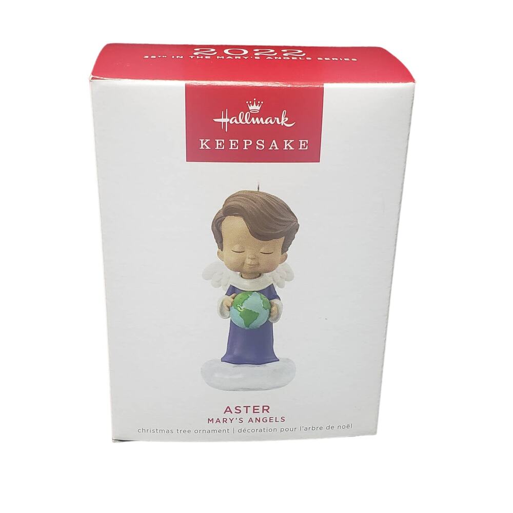 Angels Aster Hallmark 2022 Keepsake Christmas Tree Ornament | Artist Crafted